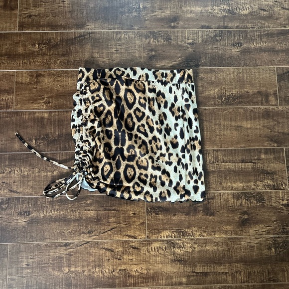 shein cheetah print skirt - Picture 2 of 2